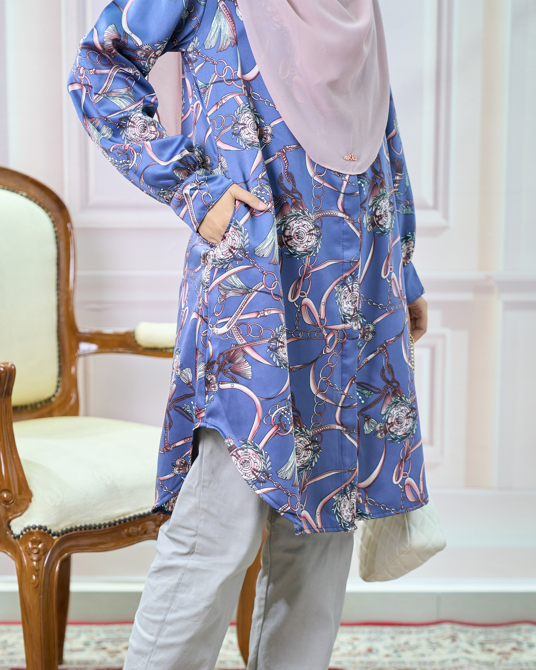 Blouse Naza - Classique Violet