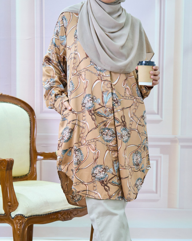 Blouse Naza - Classique Brown