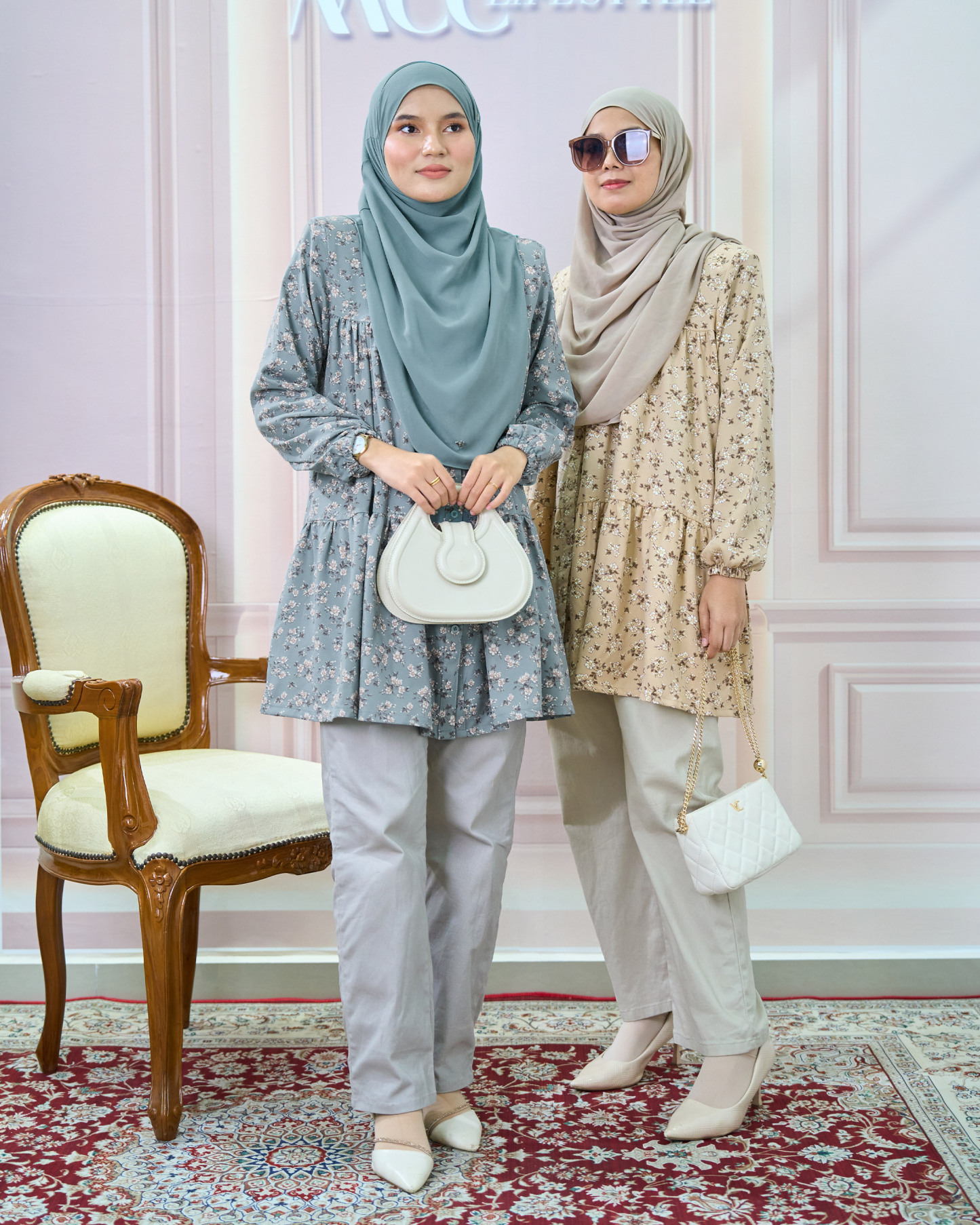 Blouse Luna Laluna X MCC – Jasmine Pigeon