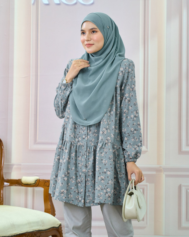 Blouse Luna Laluna X MCC – Jasmine Pigeon