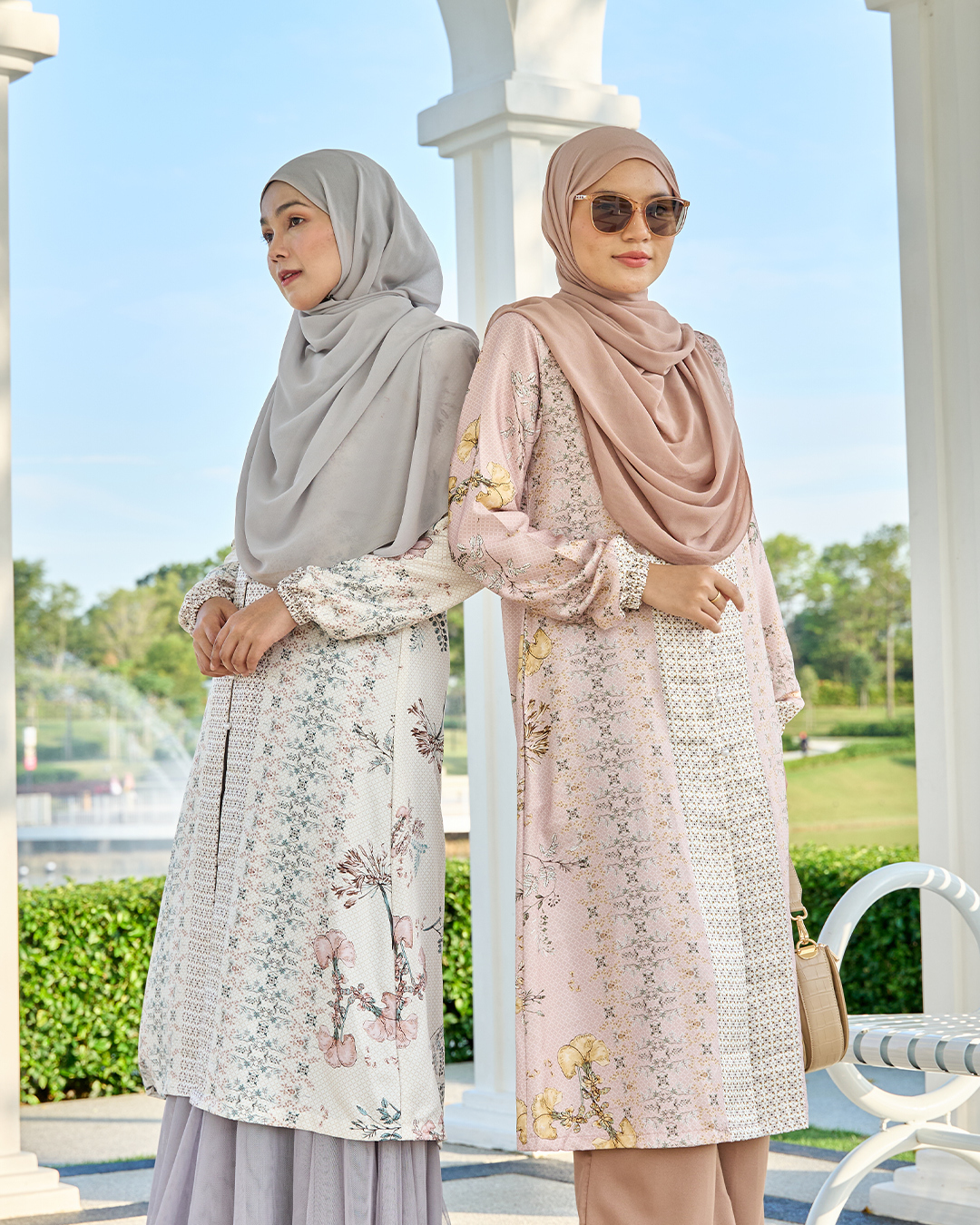 Medi Dress Ava - Dove Series