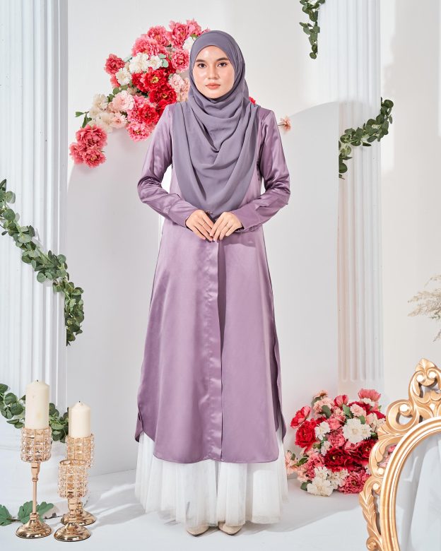 Medi Dress Leiseka - Iris Purple