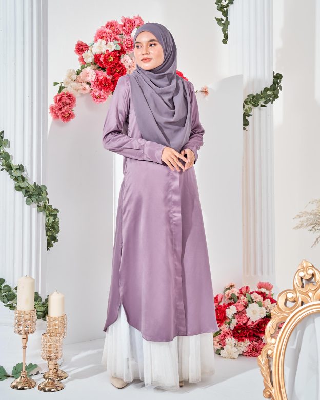 Medi Dress Leiseka - Iris Purple