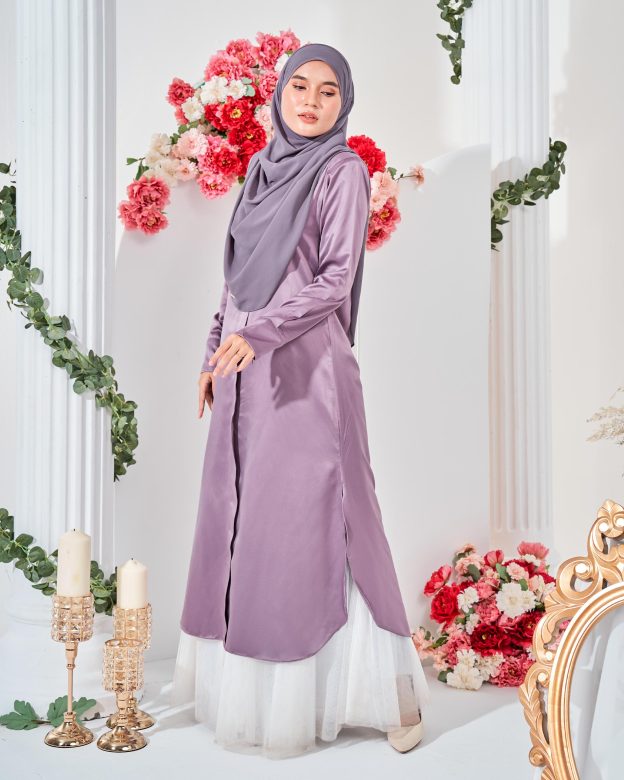 Medi Dress Leiseka - Iris Purple