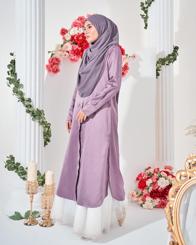 Medi Dress Leiseka - Iris Purple