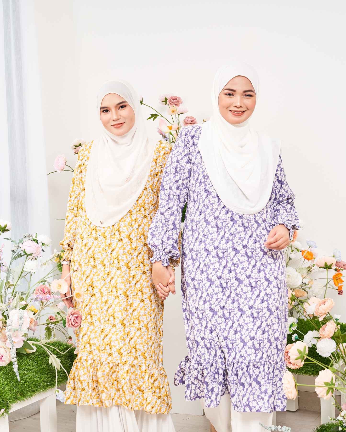 Medi Dress Lashira Laluna X MCC - Lavender Purple