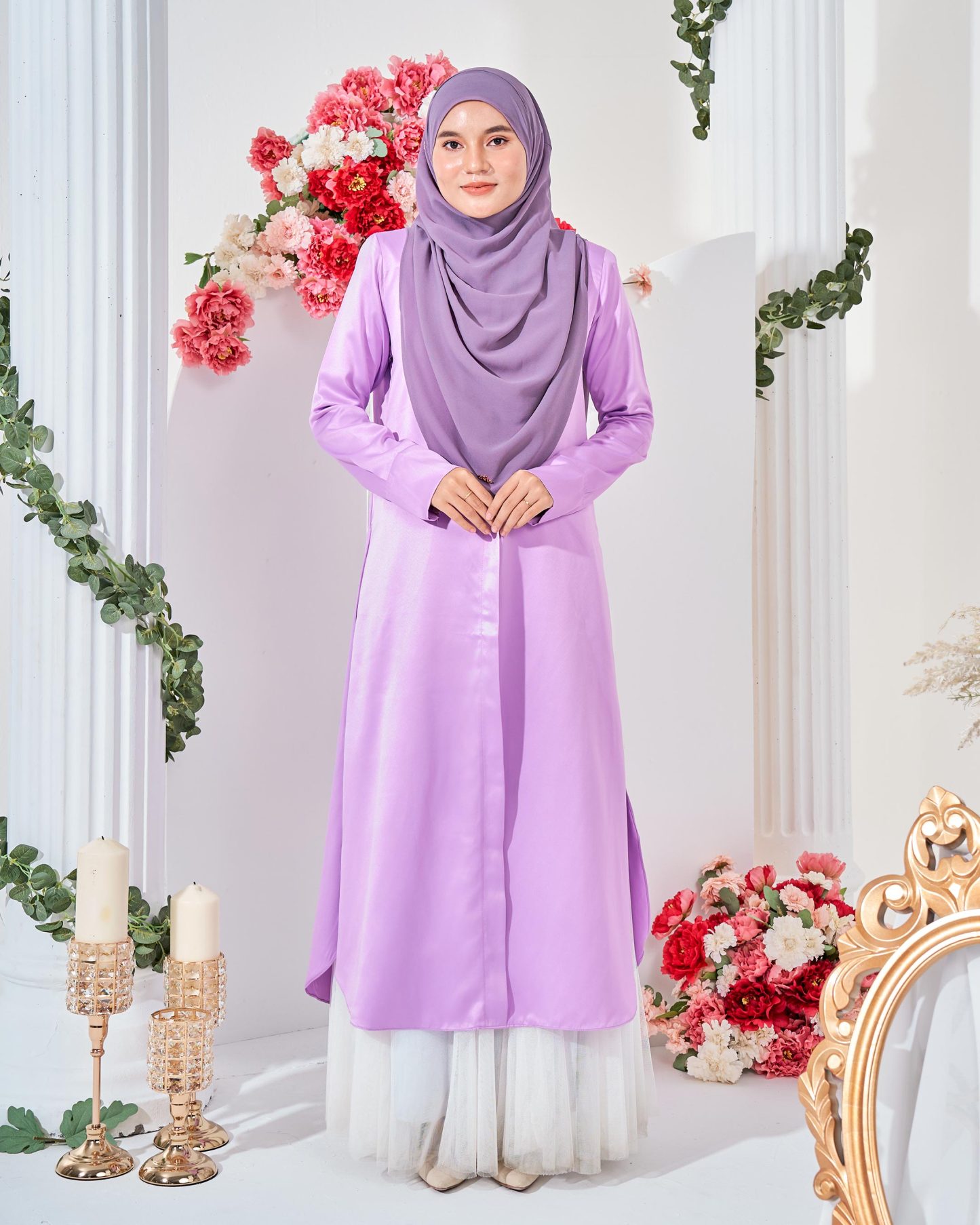 Medi Dress Leiseka - Lavendar
