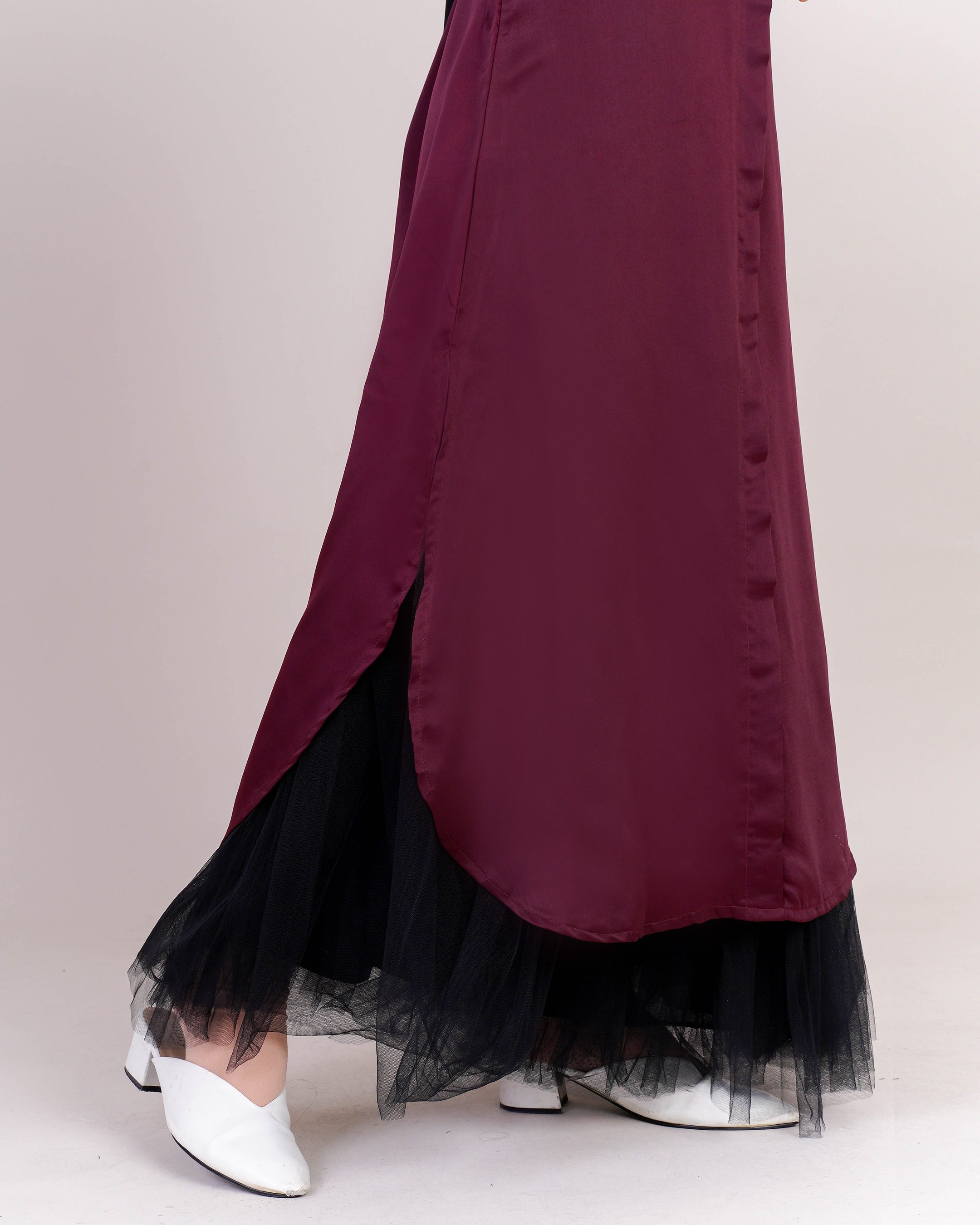 Medi Dress Leiseka - Burgundy