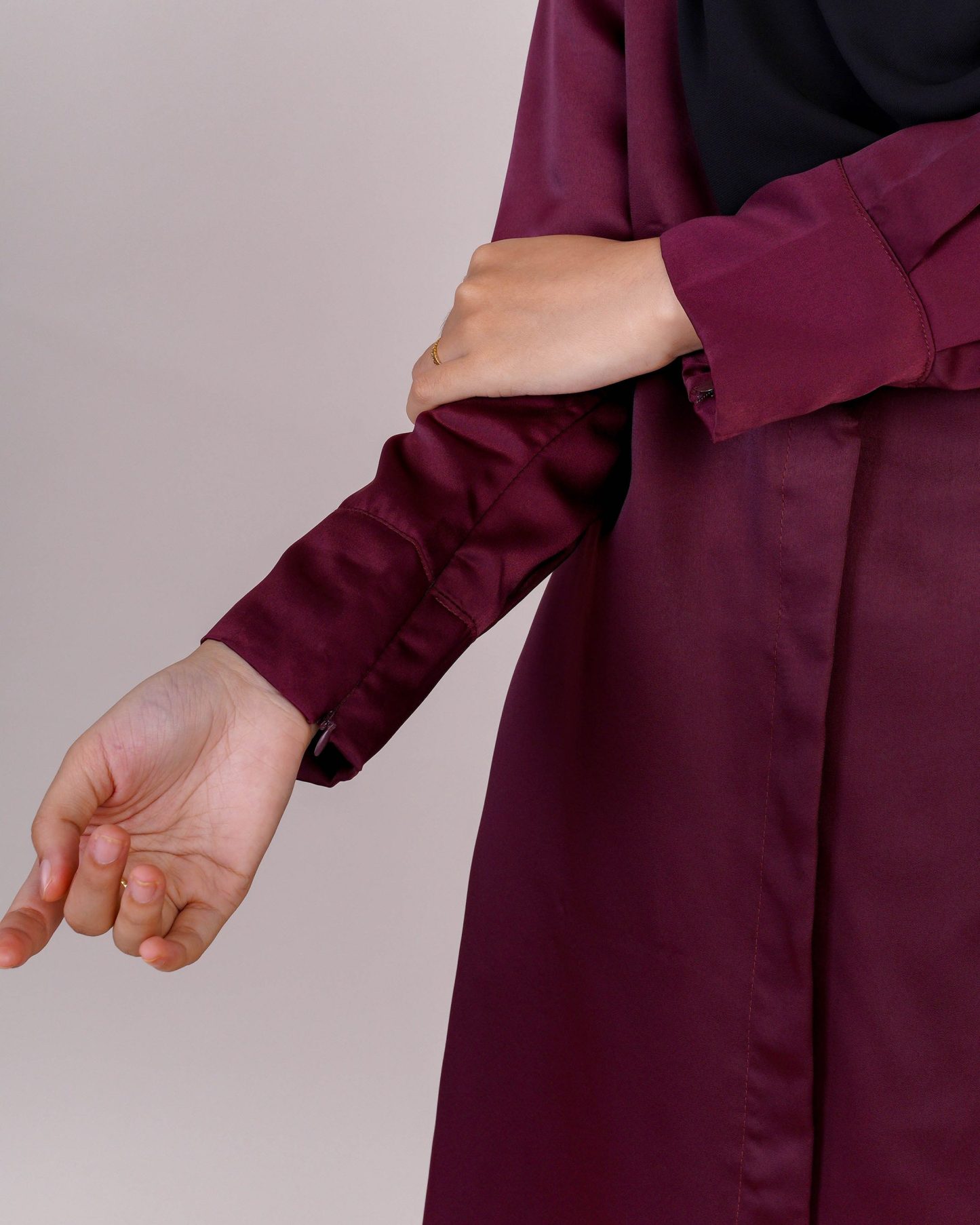 Medi Dress Leiseka - Burgundy