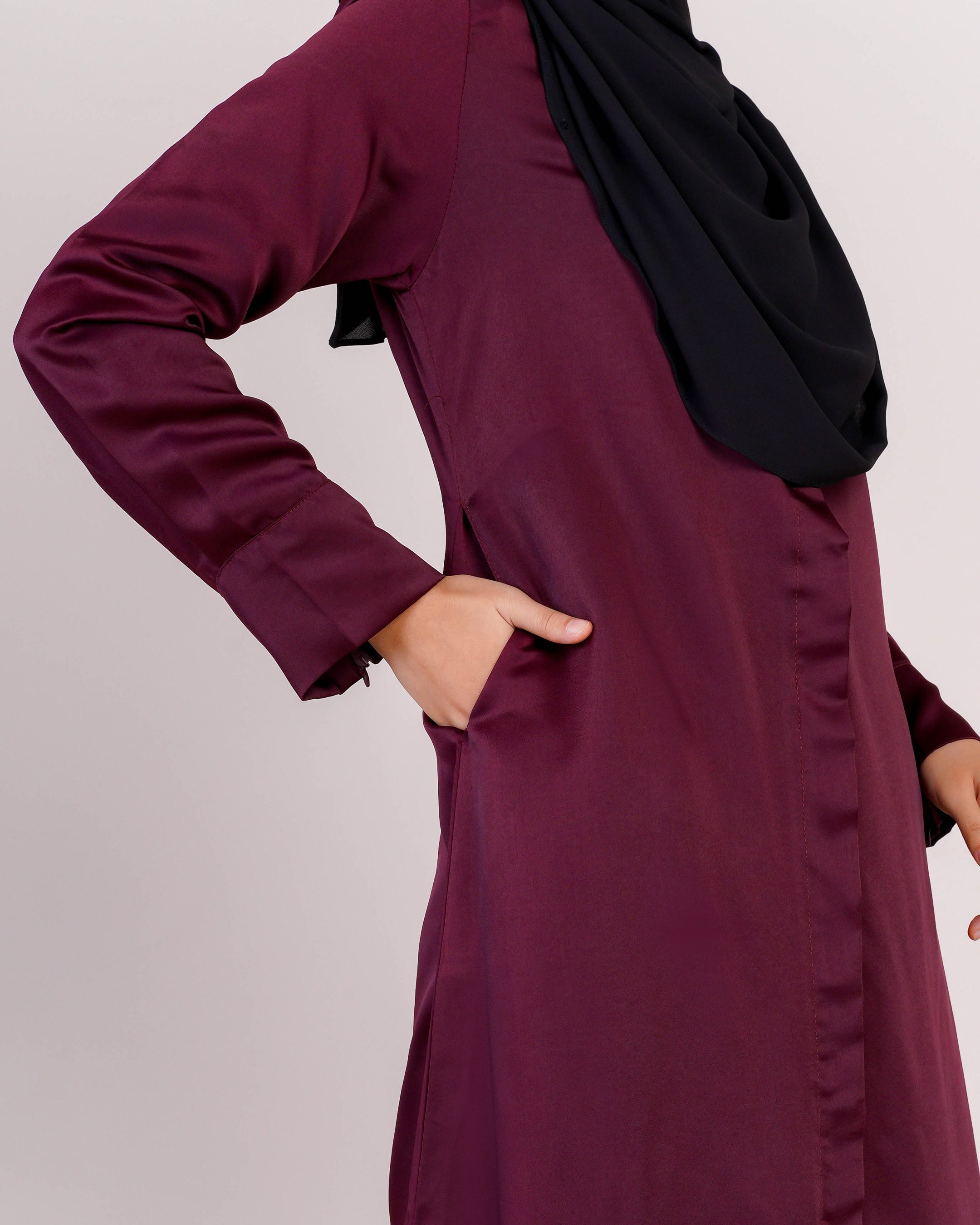 Medi Dress Leiseka - Burgundy