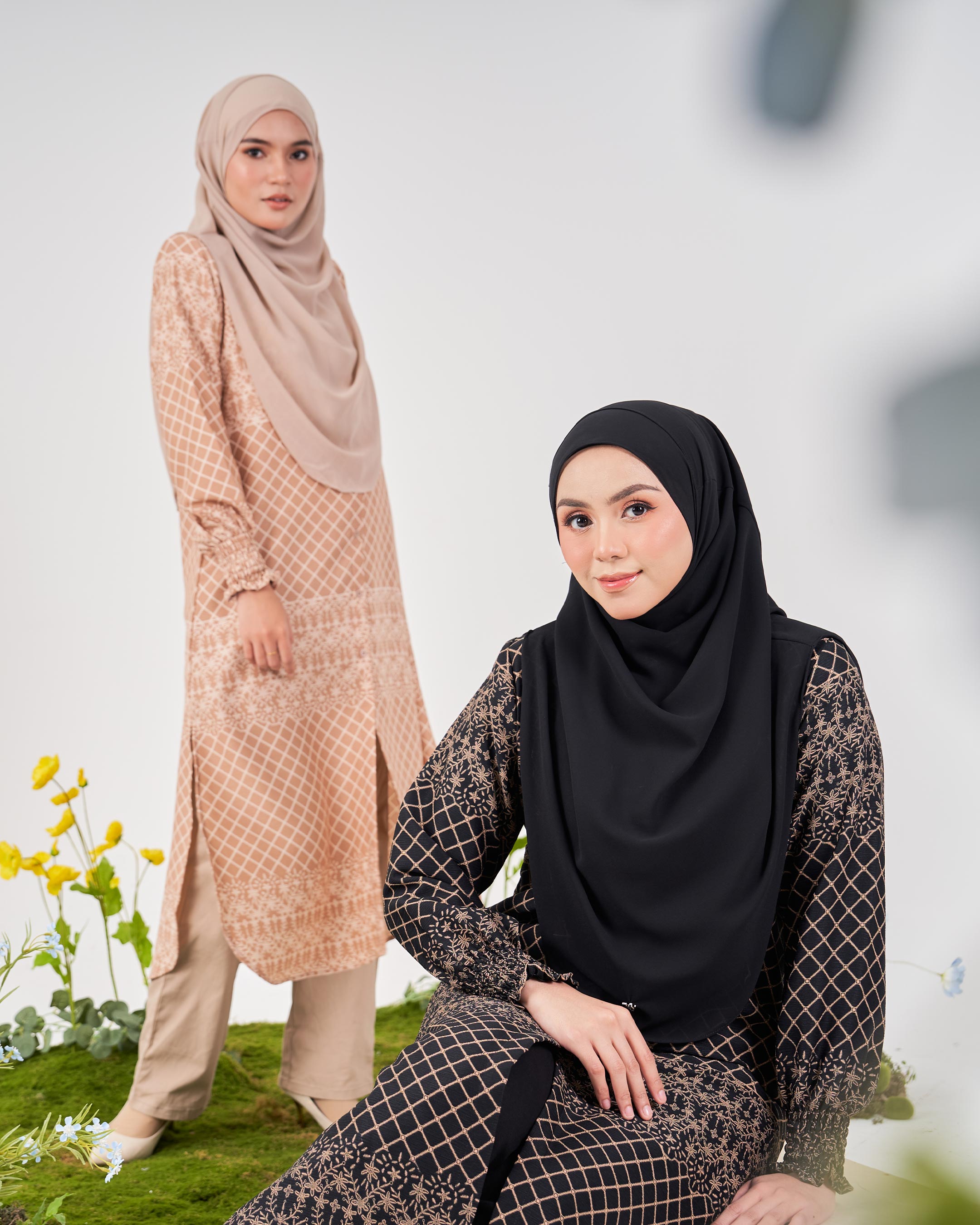 Medi Dress Pleated Leiseka - Royal Black