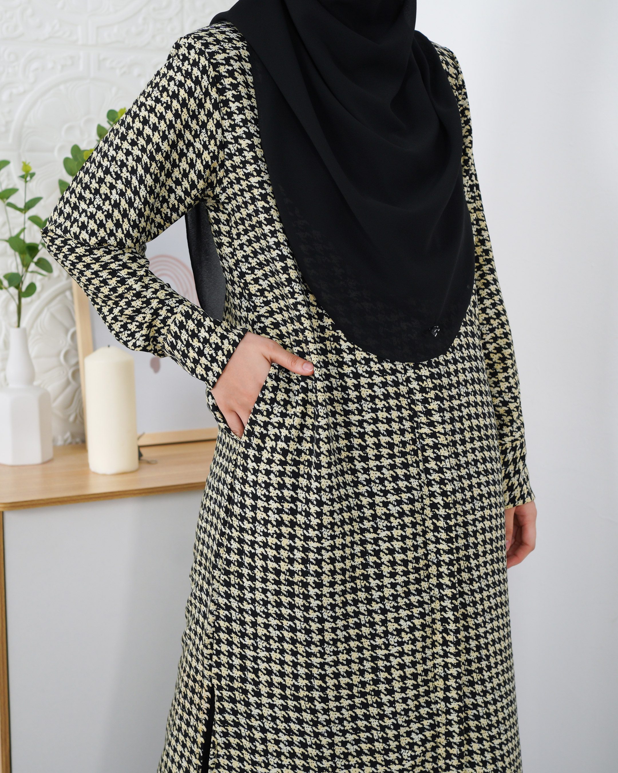 Medi Dress Leiseka Laluna X MCC - Mellow Tartan