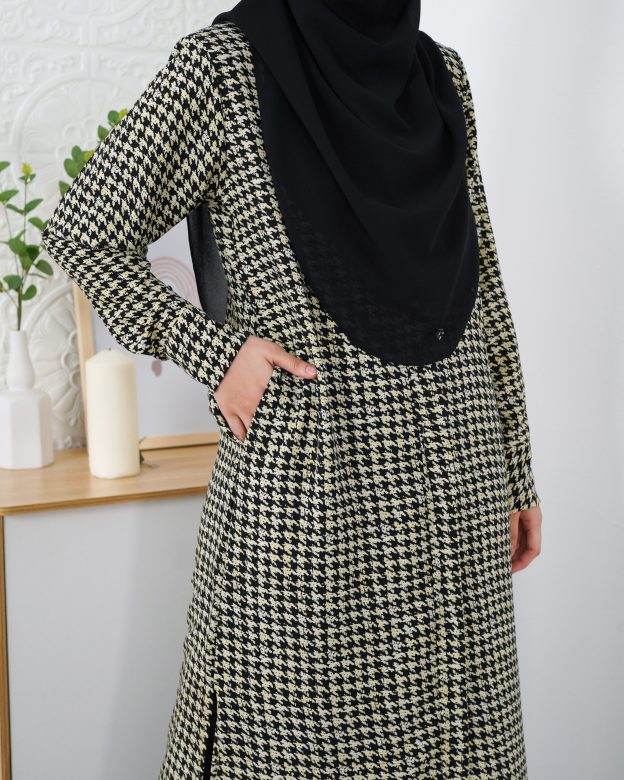 Medi Dress Leiseka Laluna X MCC - Mellow Tartan