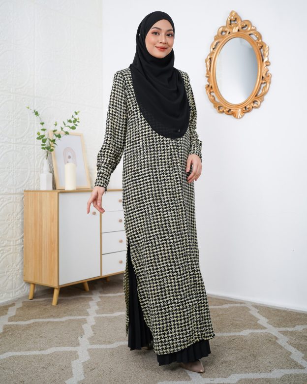 Medi Dress Leiseka Laluna X MCC - Mellow Tartan