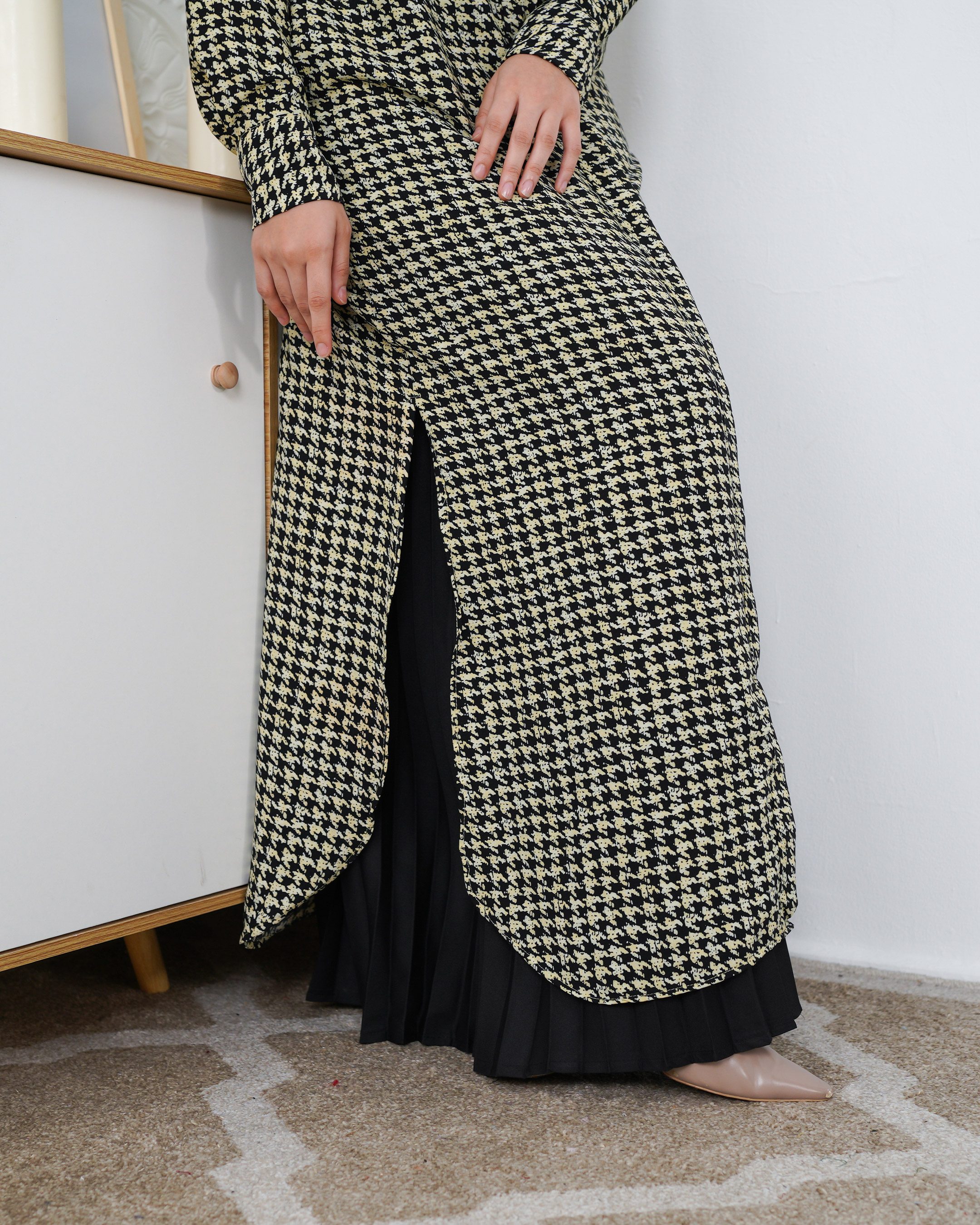 Medi Dress Leiseka Laluna X MCC - Mellow Tartan