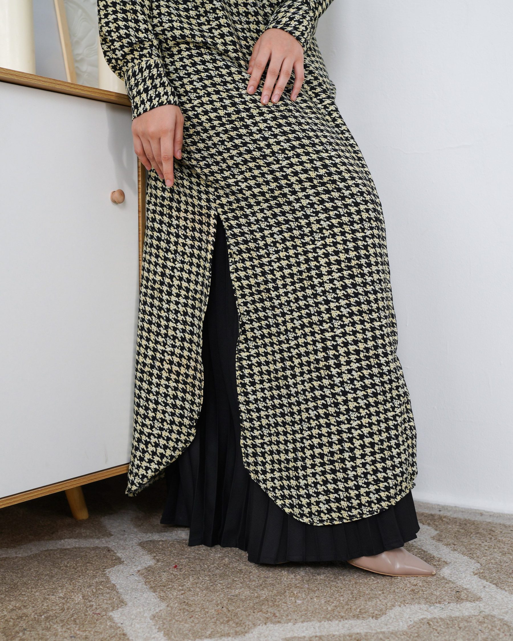 Medi Dress Leiseka Laluna X MCC - Mellow Tartan