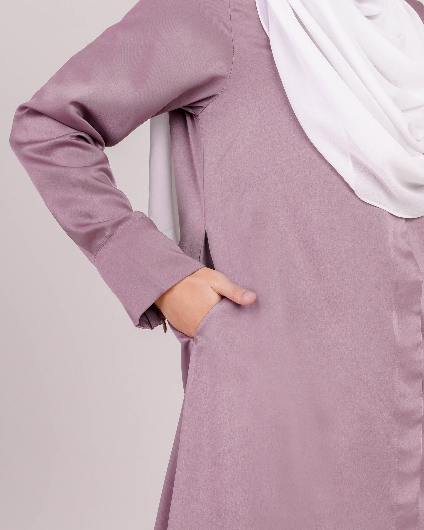 Medi Dress Leiseka - Thistle Purple