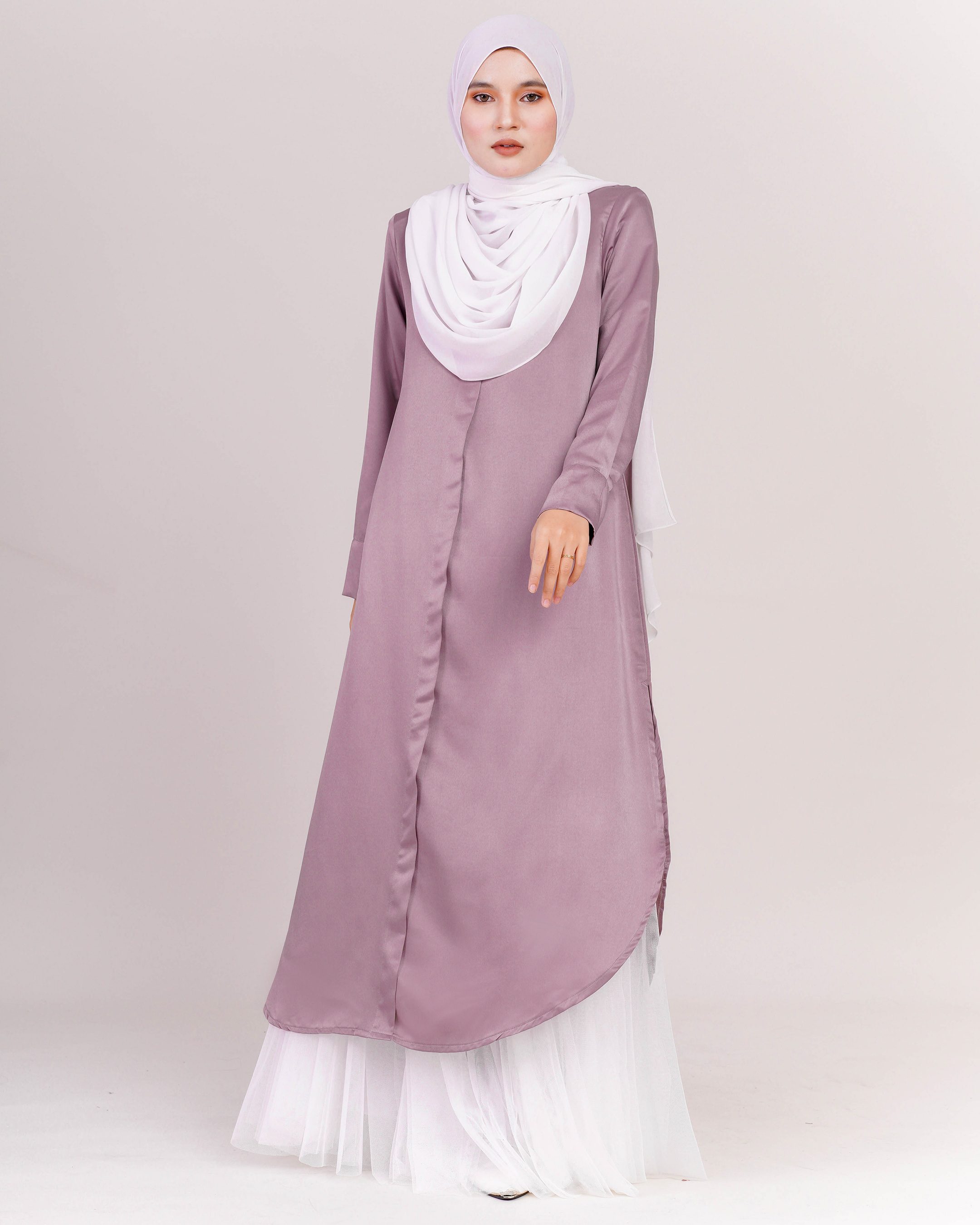 Medi Dress Leiseka - Thistle Purple