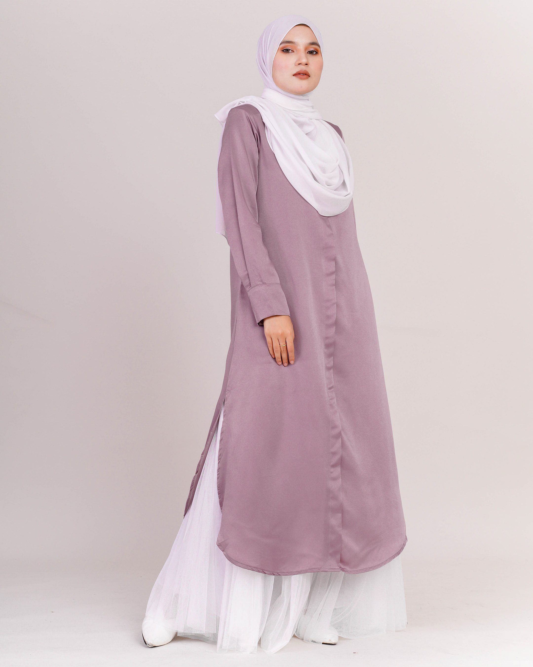 Medi Dress Leiseka - Thistle Purple
