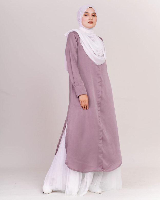 Medi Dress Leiseka - Thistle Purple