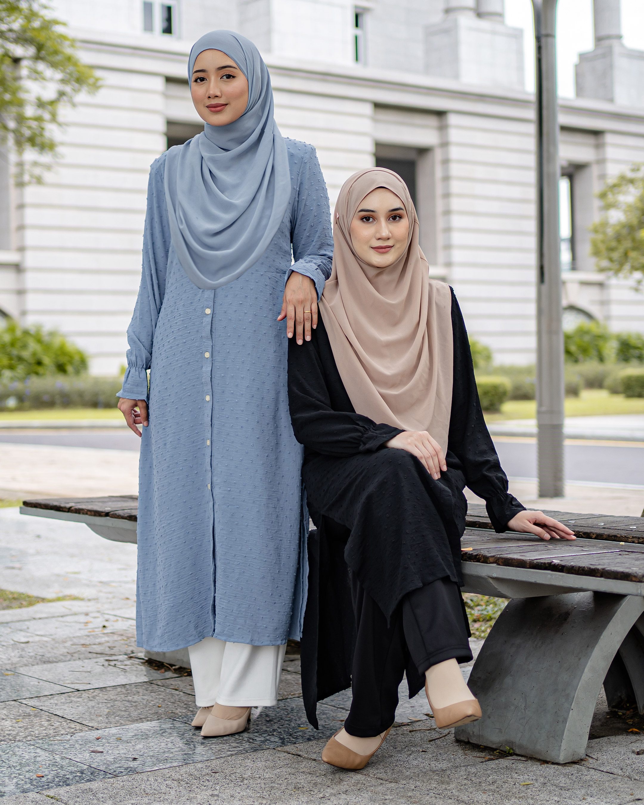 Medi Dress Letitia Laluna X MCC - Matte Black