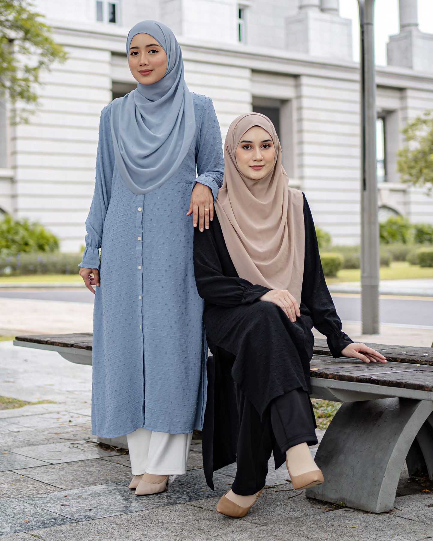 Medi Dress Letitia Laluna X MCC - Matte Black