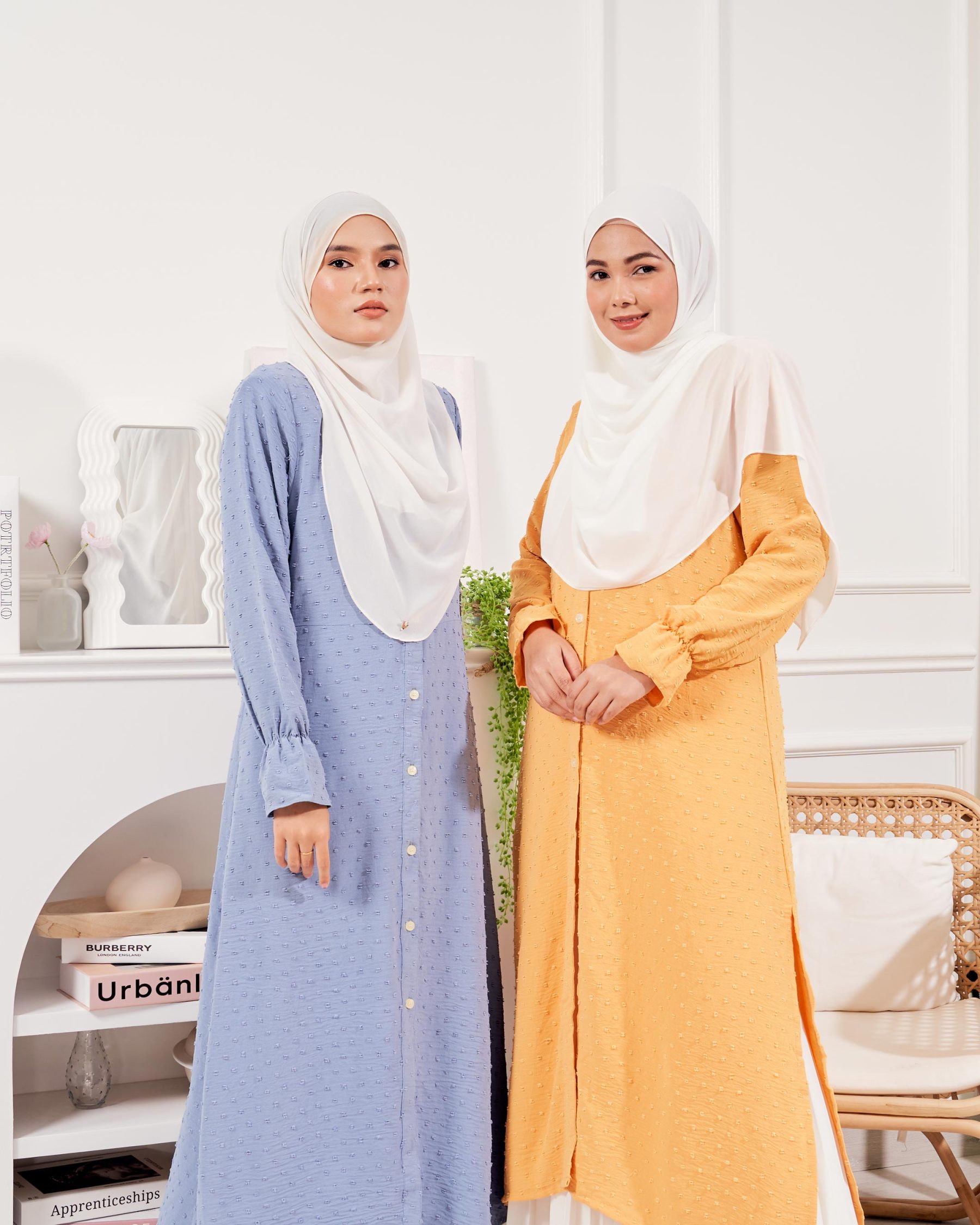 Medi Dress Letitia Laluna X MCC - Airforce Blue