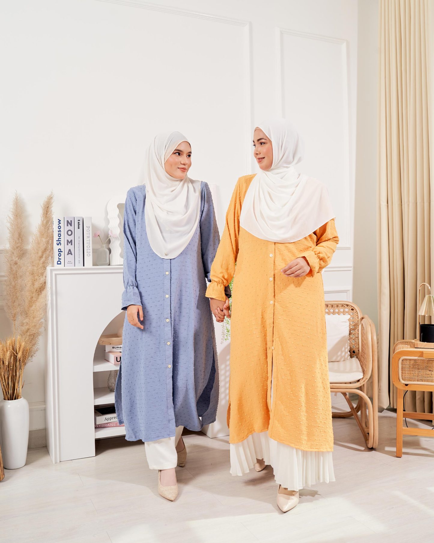 Medi Dress Letitia Laluna X MCC - Airforce Blue