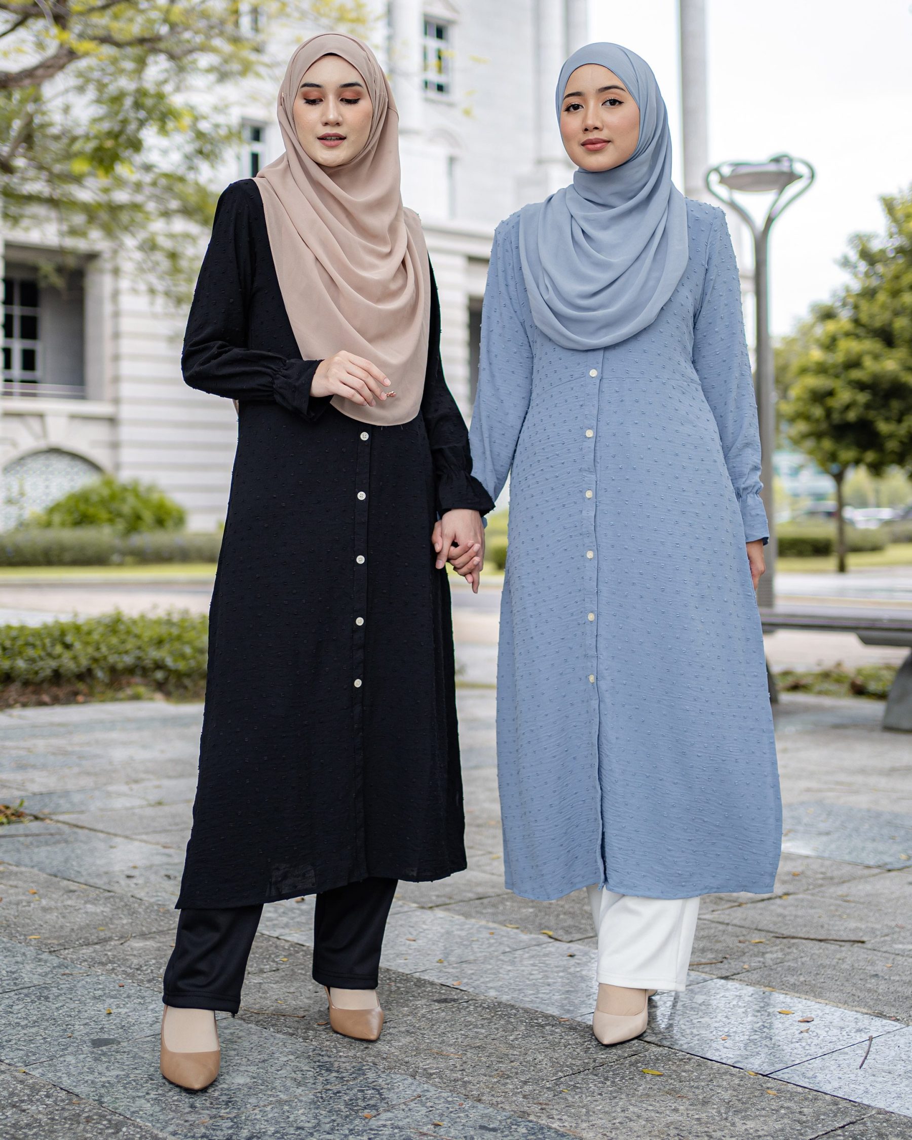Medi Dress Letitia Laluna X MCC - Airforce Blue