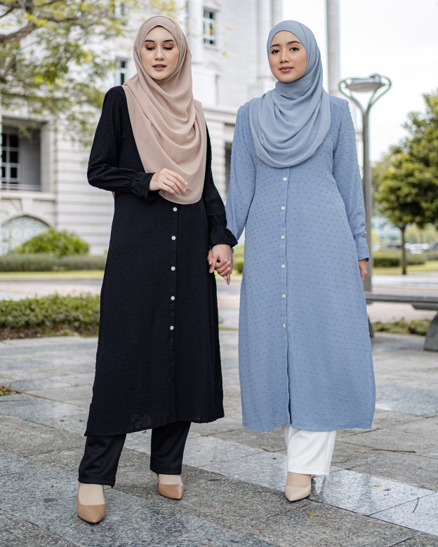 Medi Dress Letitia Laluna X MCC - Airforce Blue
