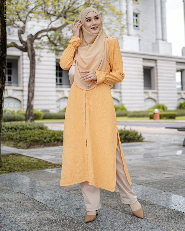 Medi Dress Letitia Laluna X MCC - Honey Canary