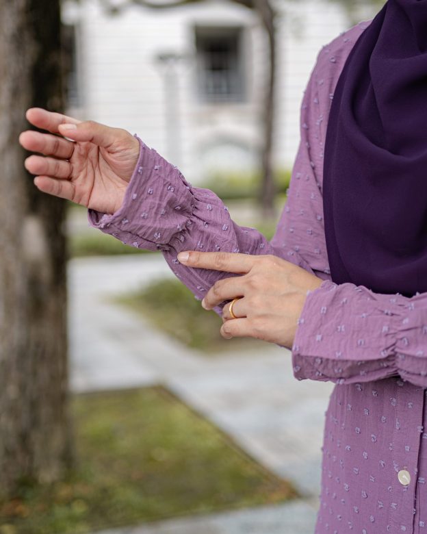 Medi Dress Letitia Laluna X MCC - Lilac Purple