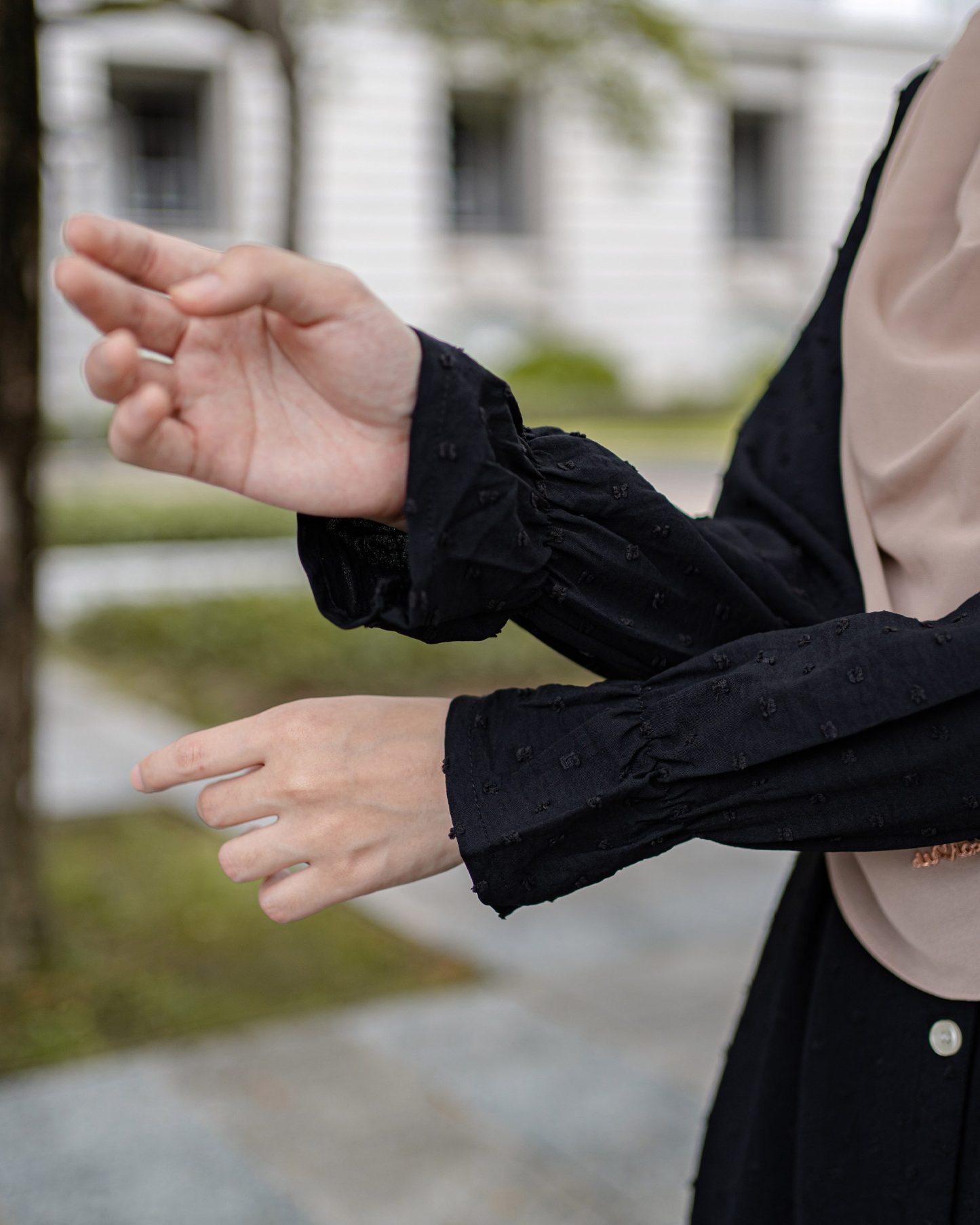 Medi Dress Letitia Laluna X MCC - Matte Black