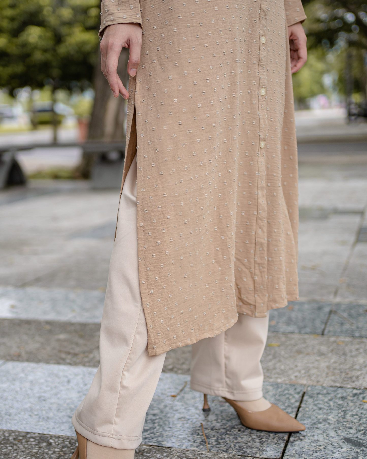 Medi Dress Letitia Laluna X MCC - Tan Beige