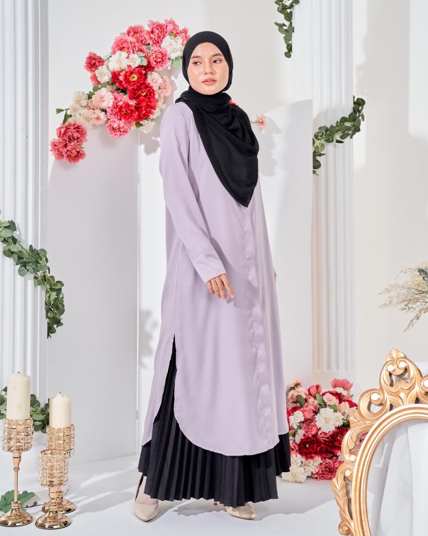 Medi Dress Leiseka - Light Grey