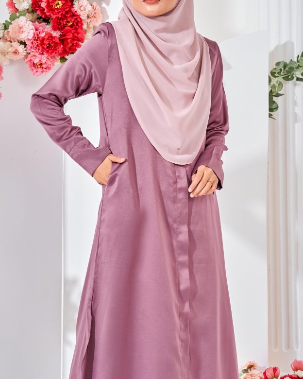 Medi Dress Leiseka - Mauve Purple
