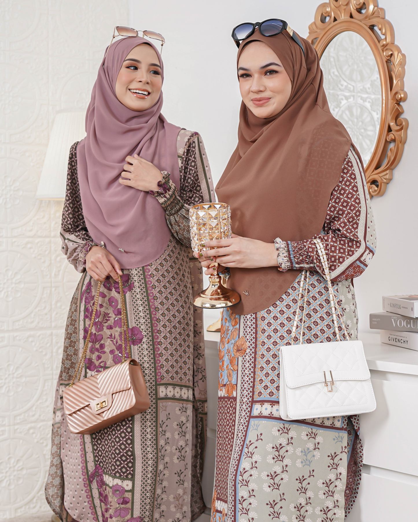 Medi Dress Najlaa - Whisper Grey