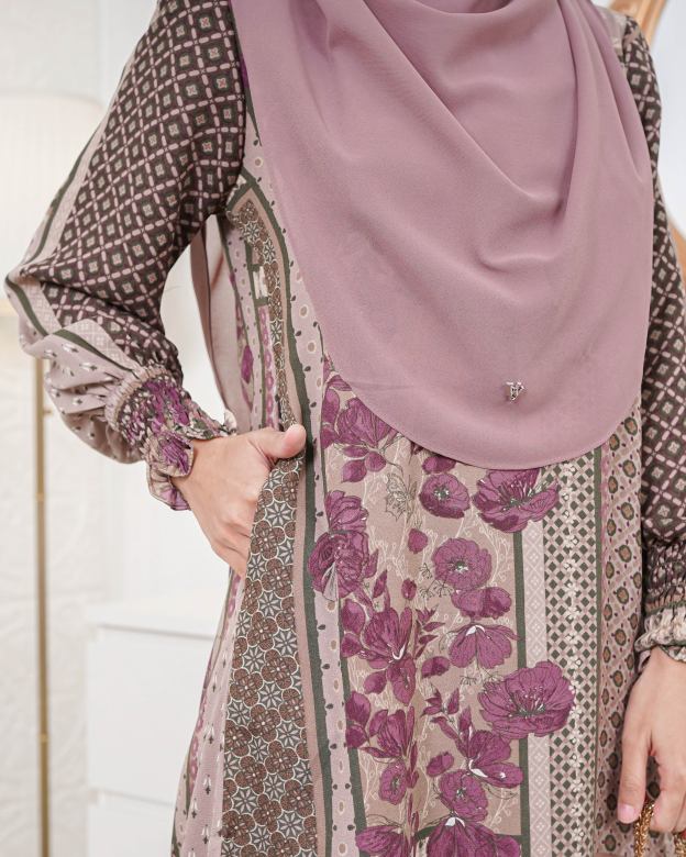 Medi Dress Najlaa - Heather Purple