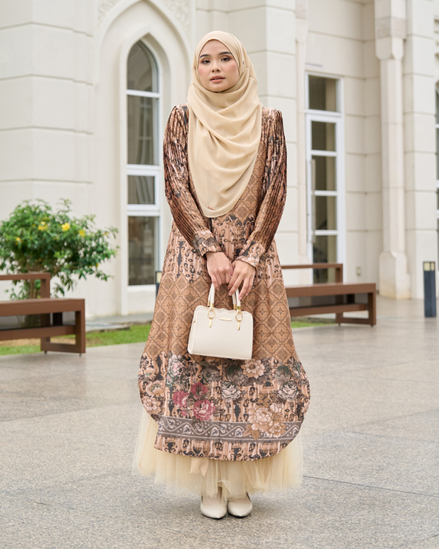 Medi Dress Pleated Lyra – Isadora Tan