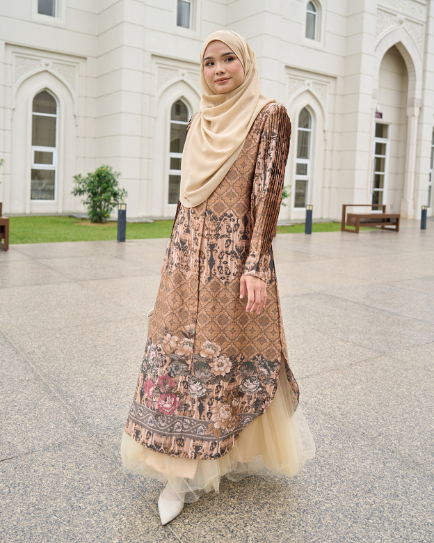 Medi Dress Pleated Lyra – Isadora Tan