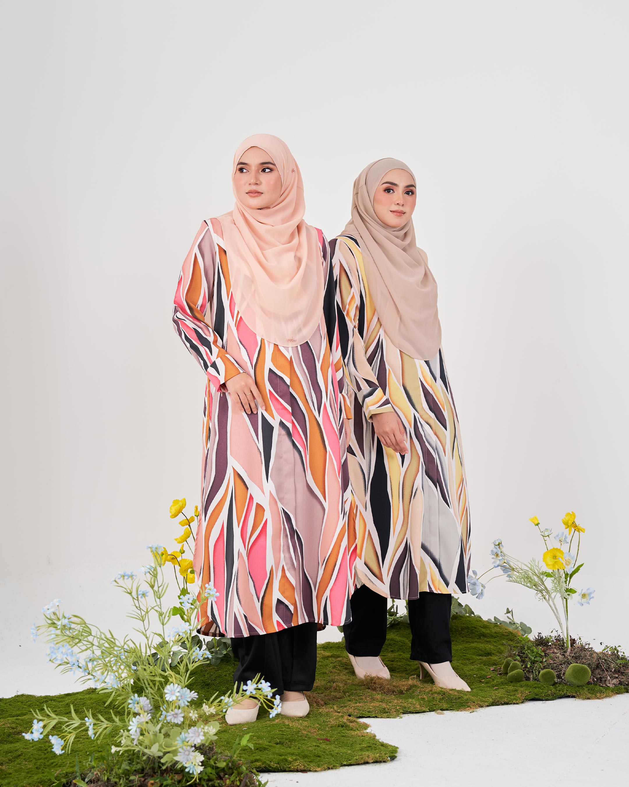 Medi Dress Valeda - Senada Pink