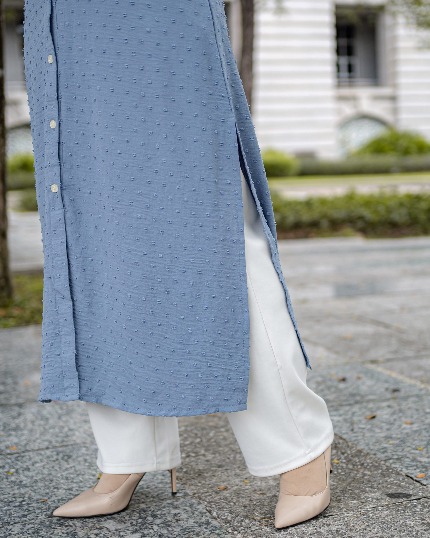 Medi Dress Letitia Laluna X MCC - Airforce Blue