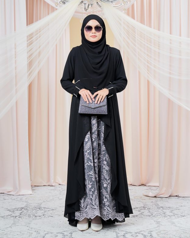 Dress Lace Nara 3.0 - Royal Black