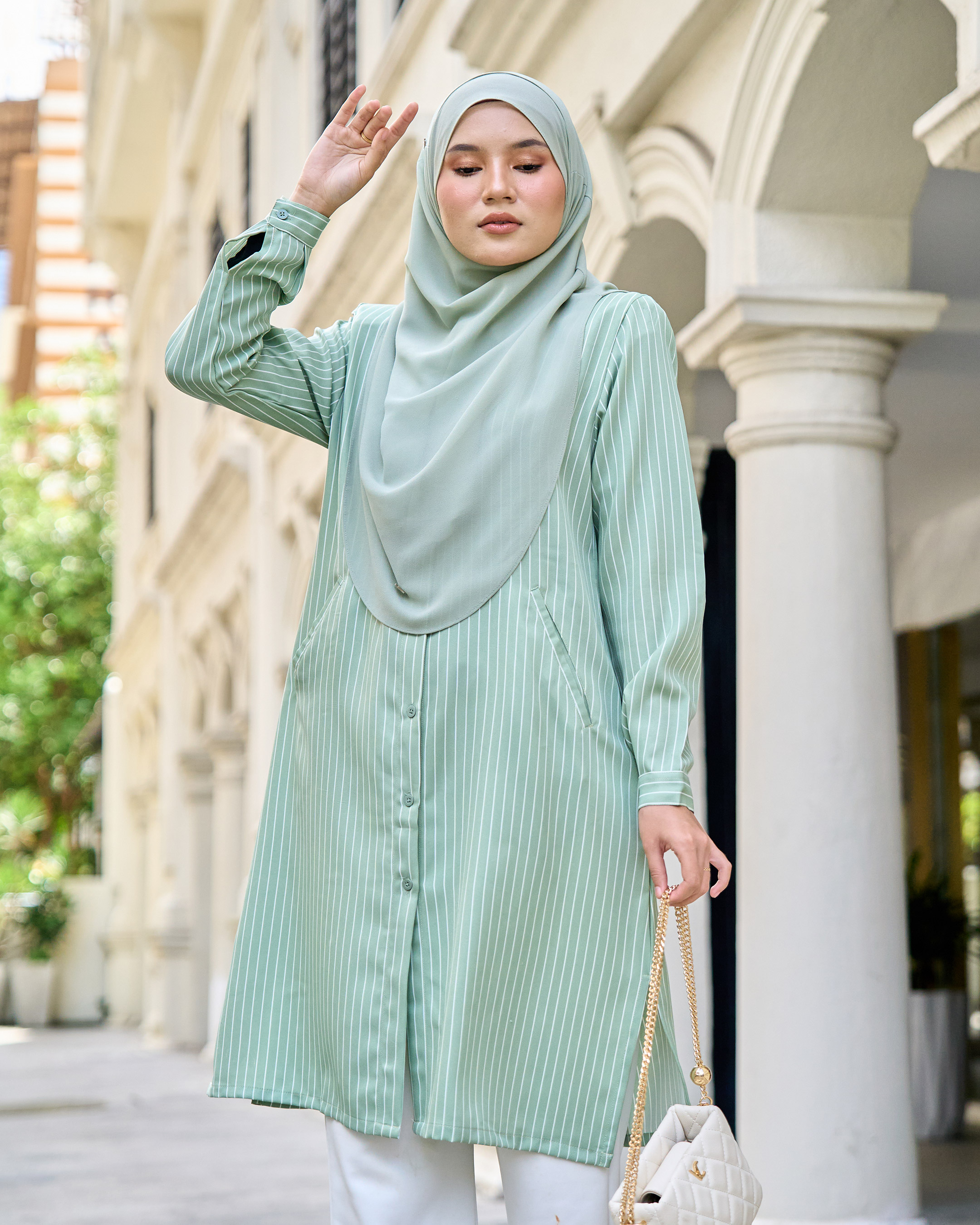 Blouse Darisa Stripe - Noris Series