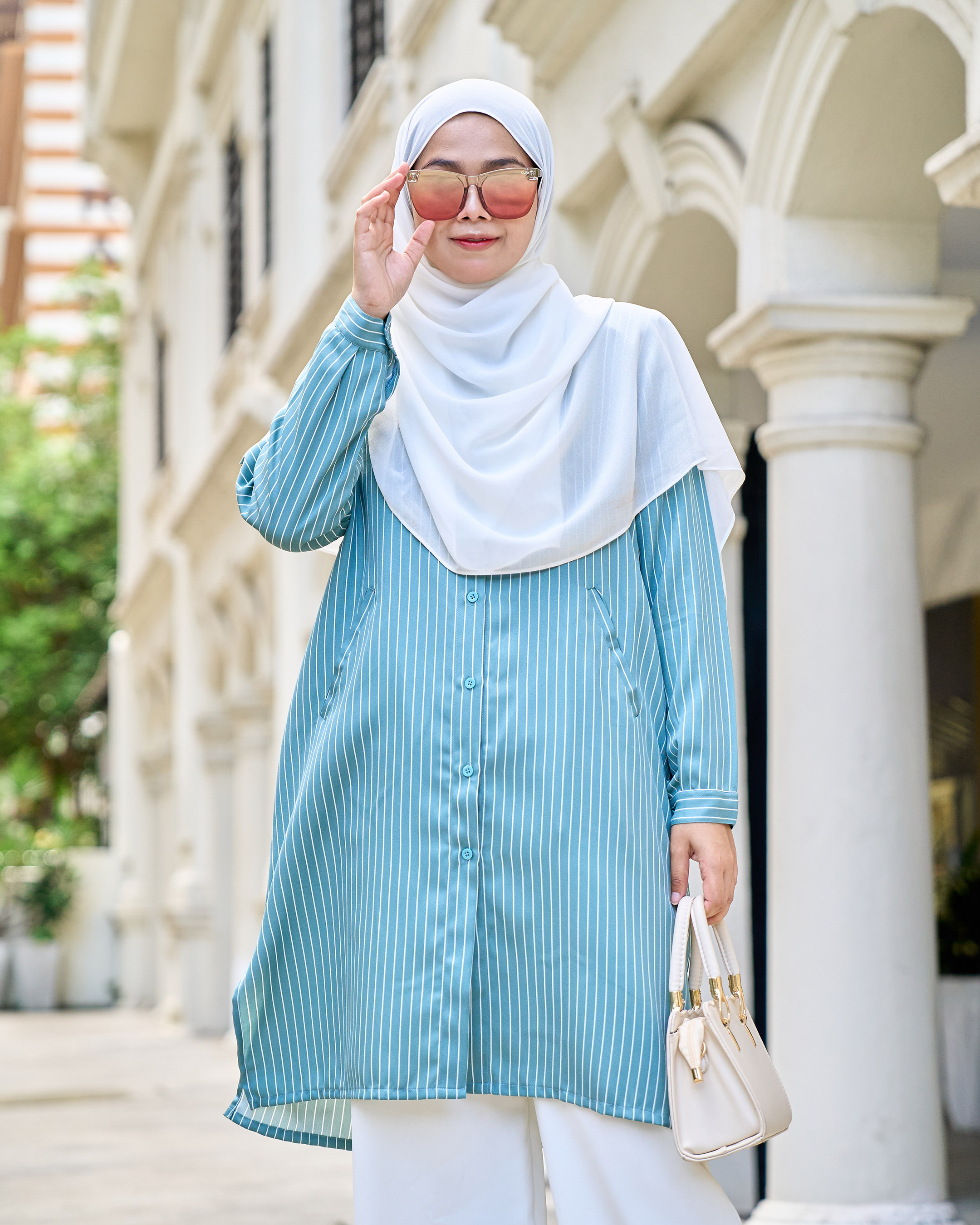 Blouse Darisa Stripe - Noris Series