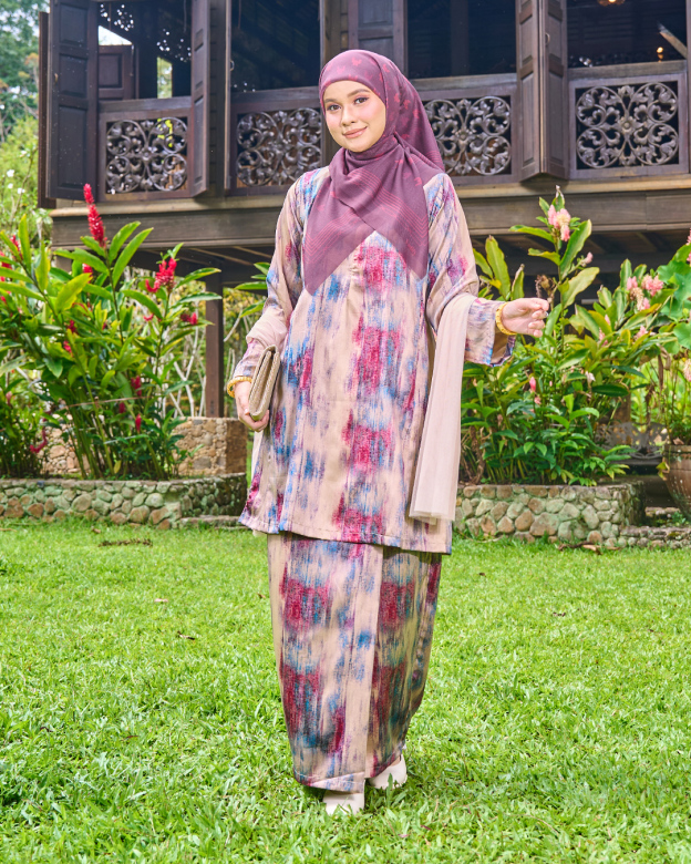 Baju Kurung Pahang Zaitun 