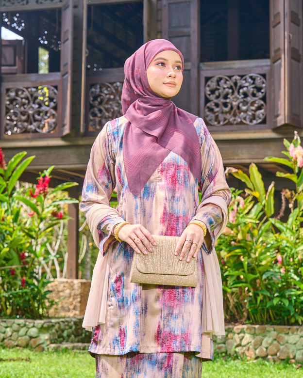 Baju Kurung Pahang Zaitun 