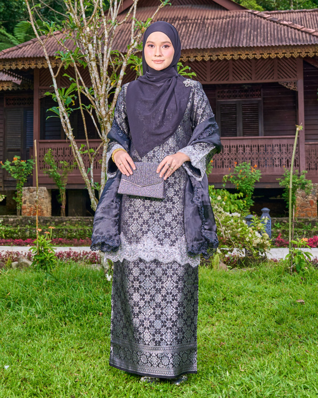 Baju Kurung Moden Lace Songket Ramadhani