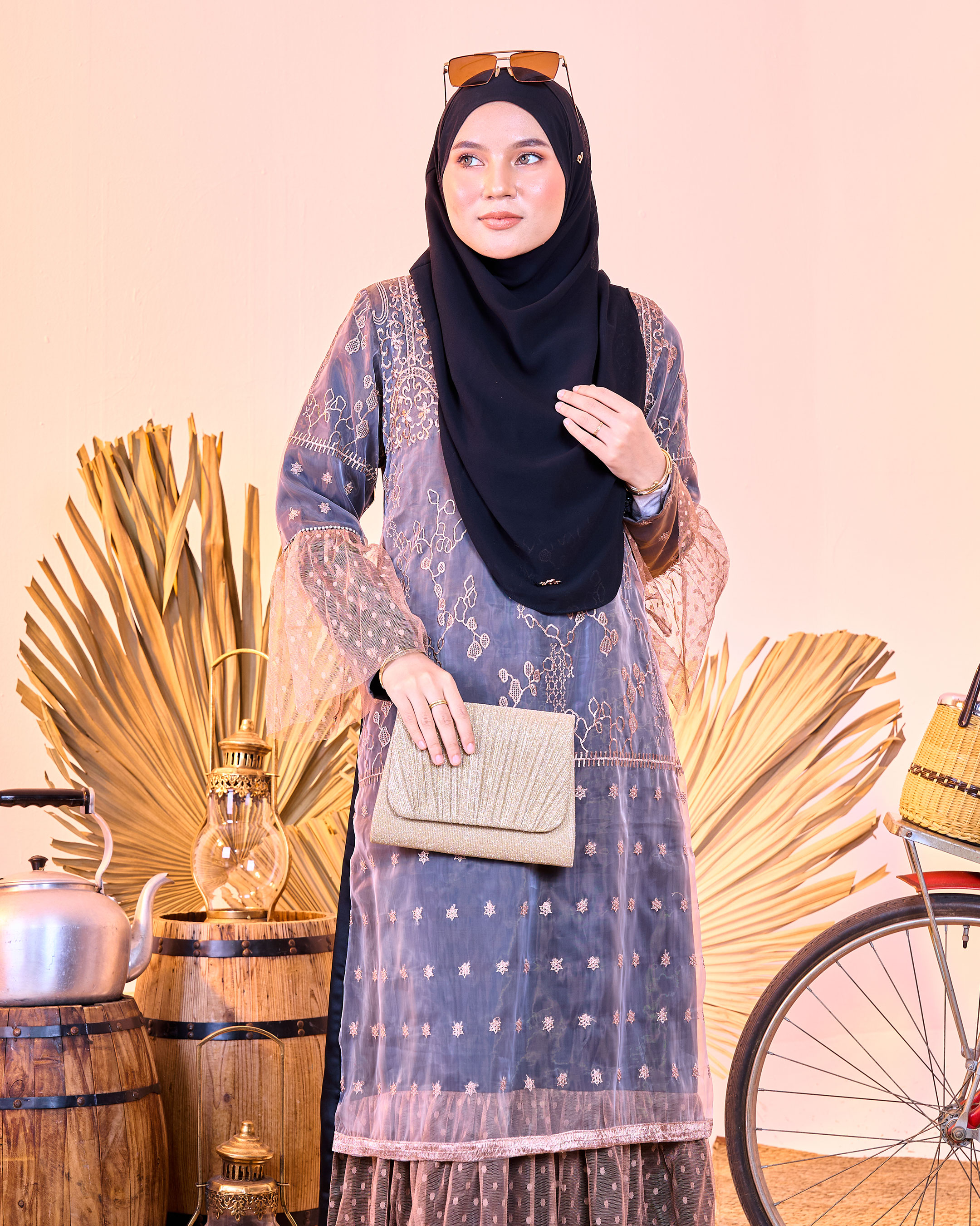 Abaya Lace Ariel 