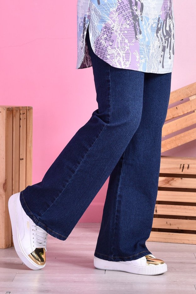 (AS-IS) Palazzo Jeans Denim Dalia - Flame Blue